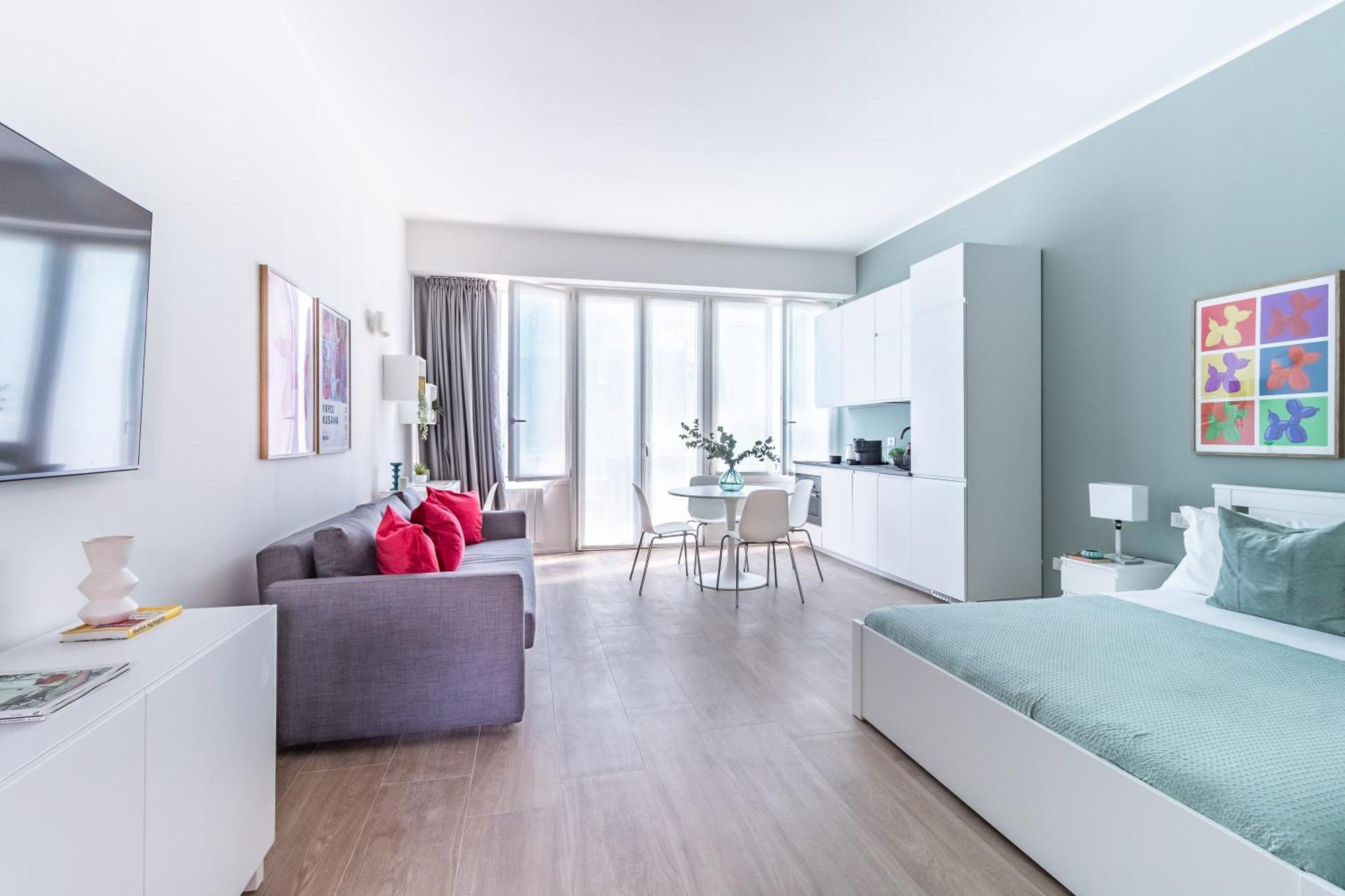 Ampi Monolocali In Via Pirandello - Washington Apartment Milano Exterior foto