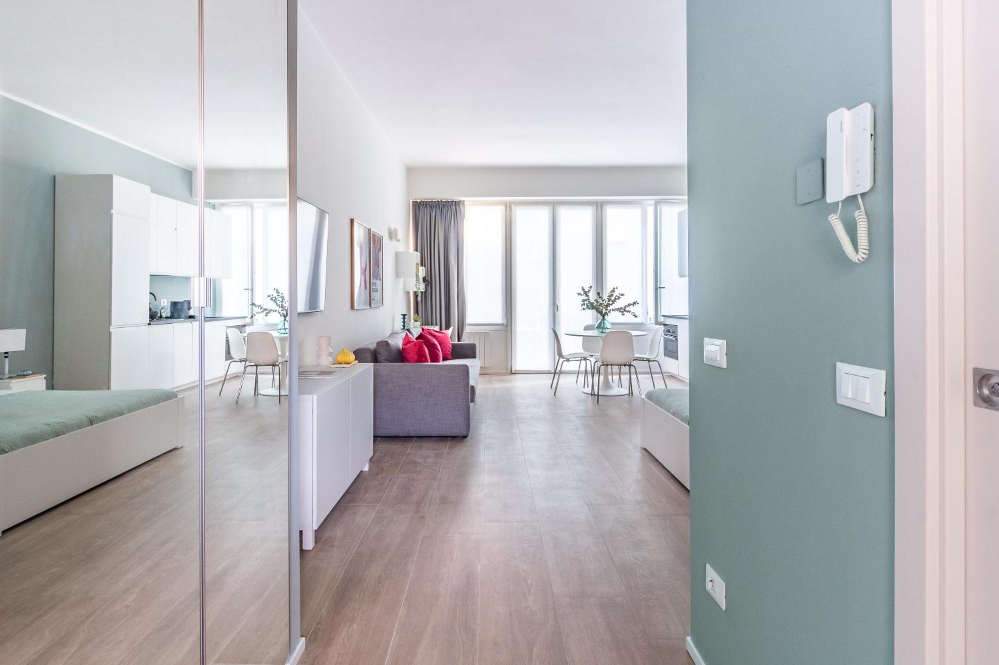 Ampi Monolocali In Via Pirandello - Washington Apartment Milano Exterior foto